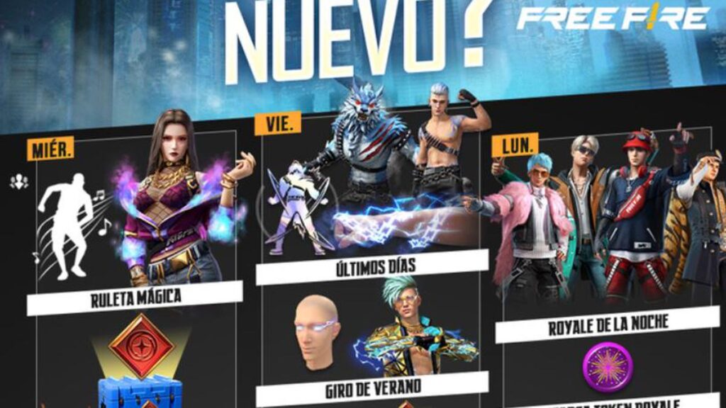 descubre los eventos especiales recientes en free fire no te los pierdas